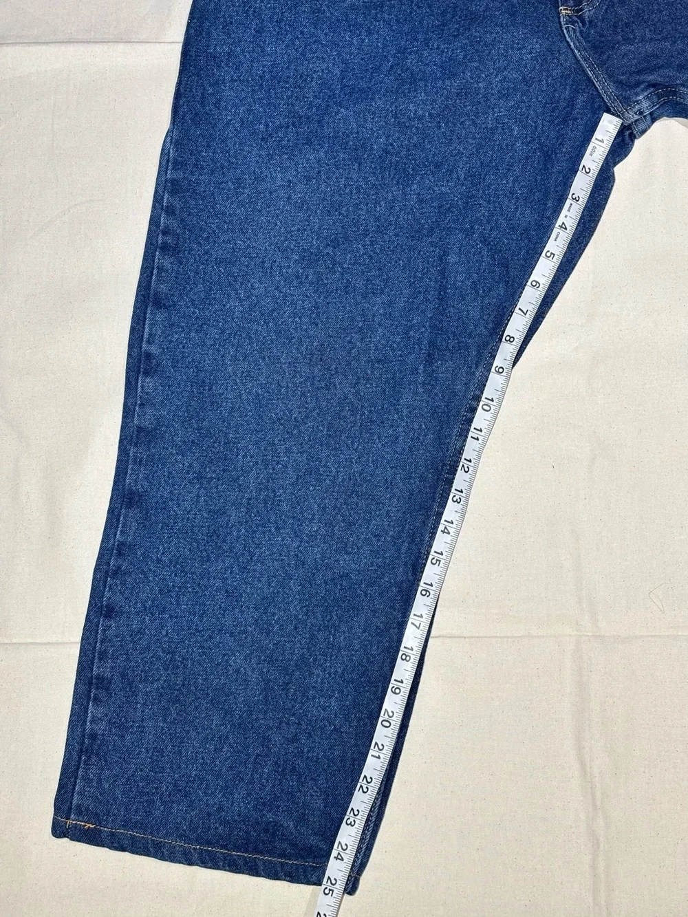 Wrangler 9760WDR Relaxed Fit Jeans Men’s 40x30 Dark Rinse 100% Cotton